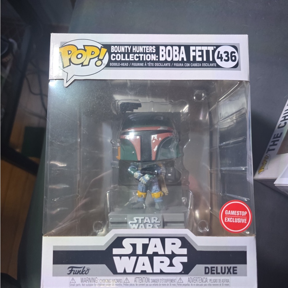 Funko Boba Fett Star Wars Figure - Green and Gray